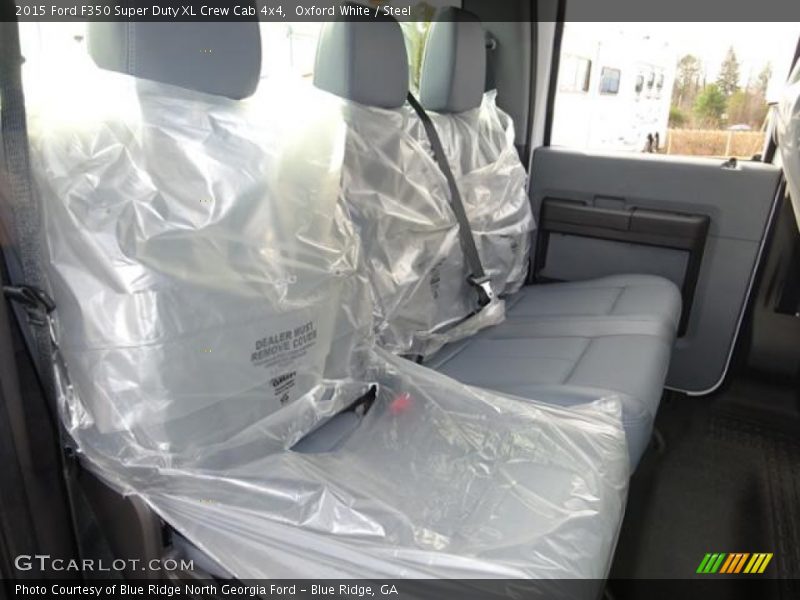 Oxford White / Steel 2015 Ford F350 Super Duty XL Crew Cab 4x4