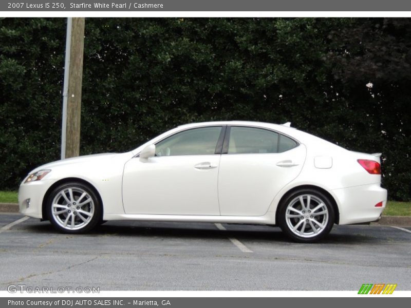 Starfire White Pearl / Cashmere 2007 Lexus IS 250