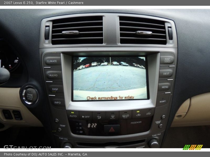 Starfire White Pearl / Cashmere 2007 Lexus IS 250