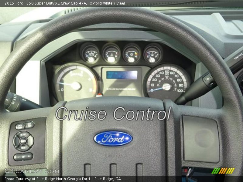 Oxford White / Steel 2015 Ford F350 Super Duty XL Crew Cab 4x4
