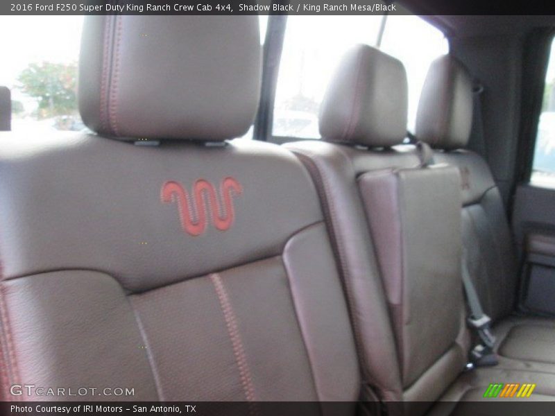 Shadow Black / King Ranch Mesa/Black 2016 Ford F250 Super Duty King Ranch Crew Cab 4x4