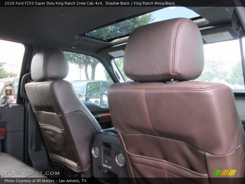 Shadow Black / King Ranch Mesa/Black 2016 Ford F250 Super Duty King Ranch Crew Cab 4x4