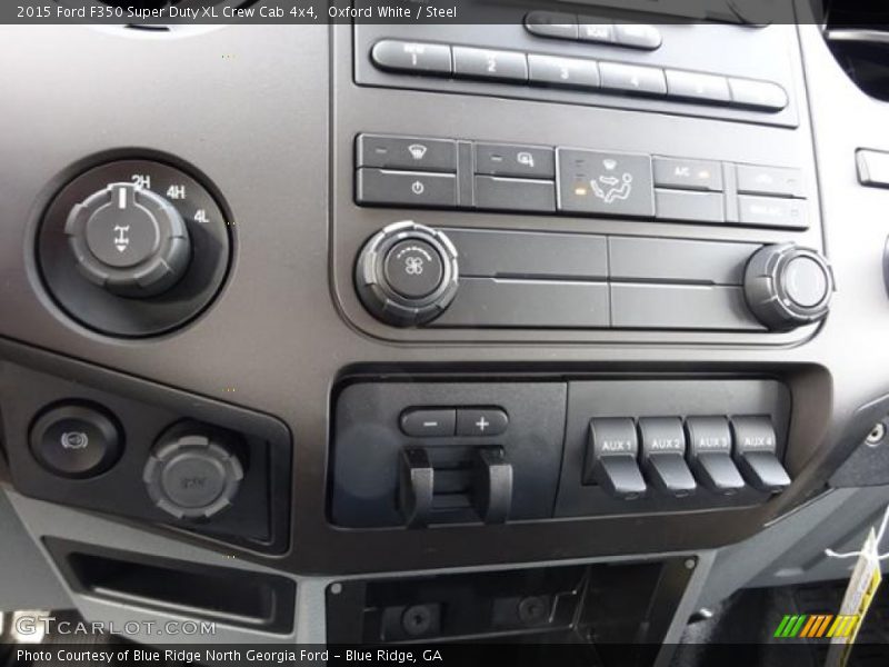 Oxford White / Steel 2015 Ford F350 Super Duty XL Crew Cab 4x4