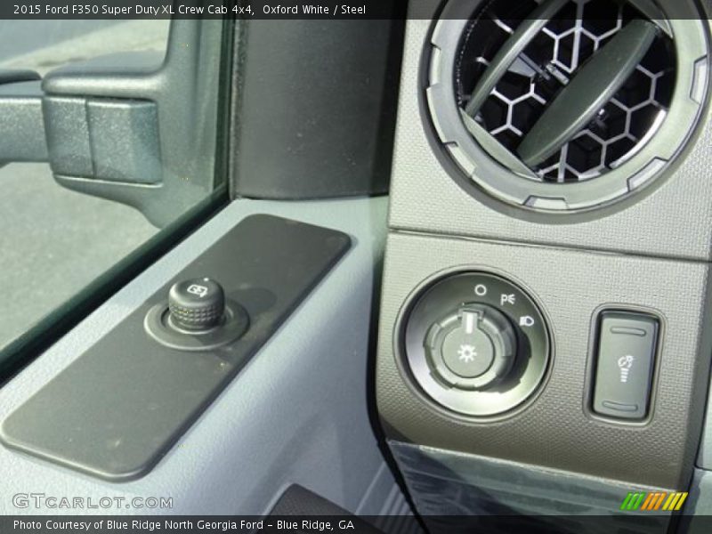 Oxford White / Steel 2015 Ford F350 Super Duty XL Crew Cab 4x4