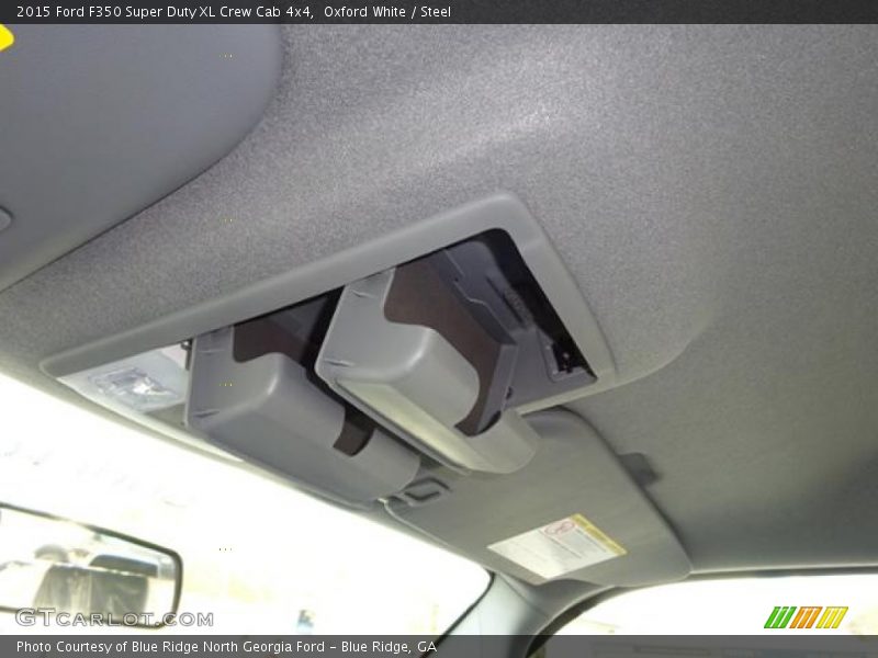 Oxford White / Steel 2015 Ford F350 Super Duty XL Crew Cab 4x4