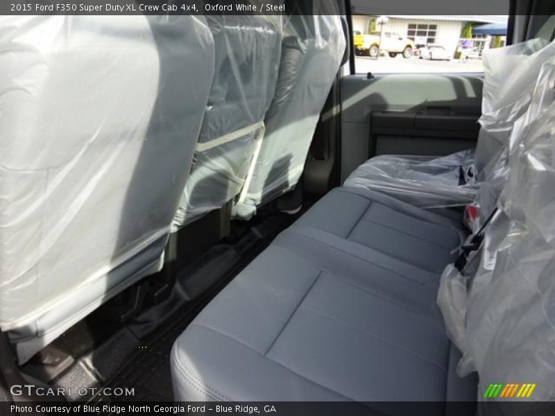 Oxford White / Steel 2015 Ford F350 Super Duty XL Crew Cab 4x4