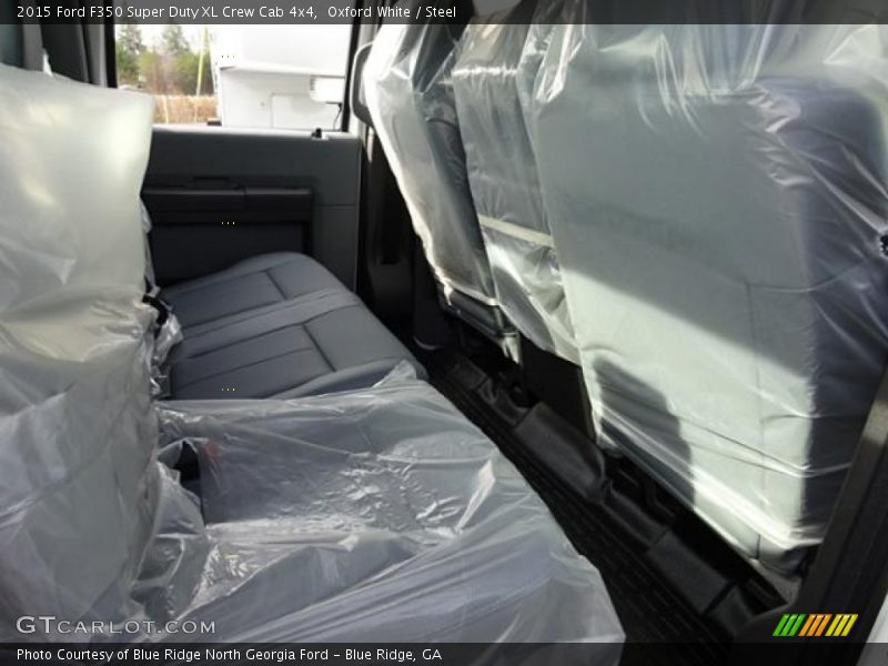 Oxford White / Steel 2015 Ford F350 Super Duty XL Crew Cab 4x4