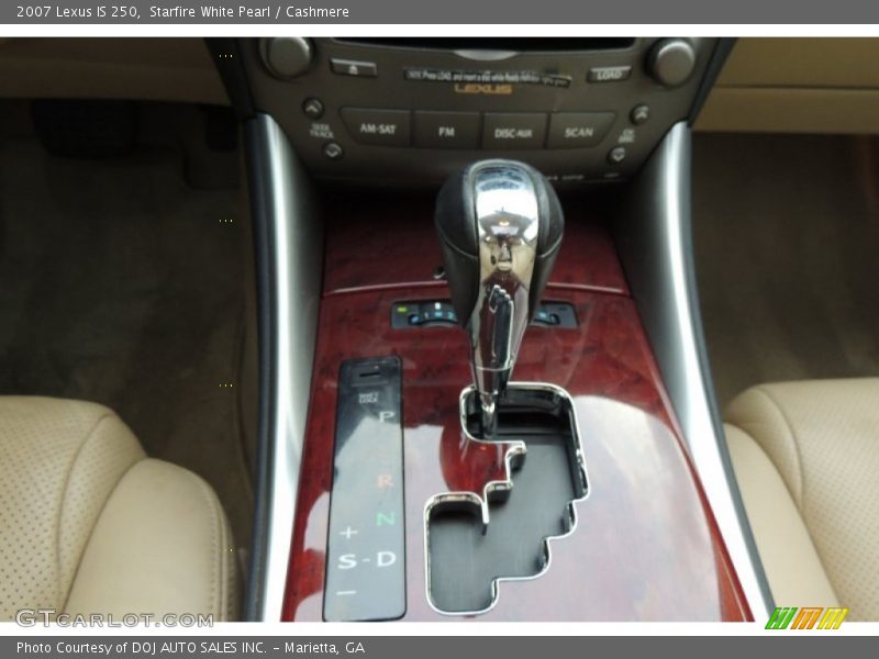 Starfire White Pearl / Cashmere 2007 Lexus IS 250