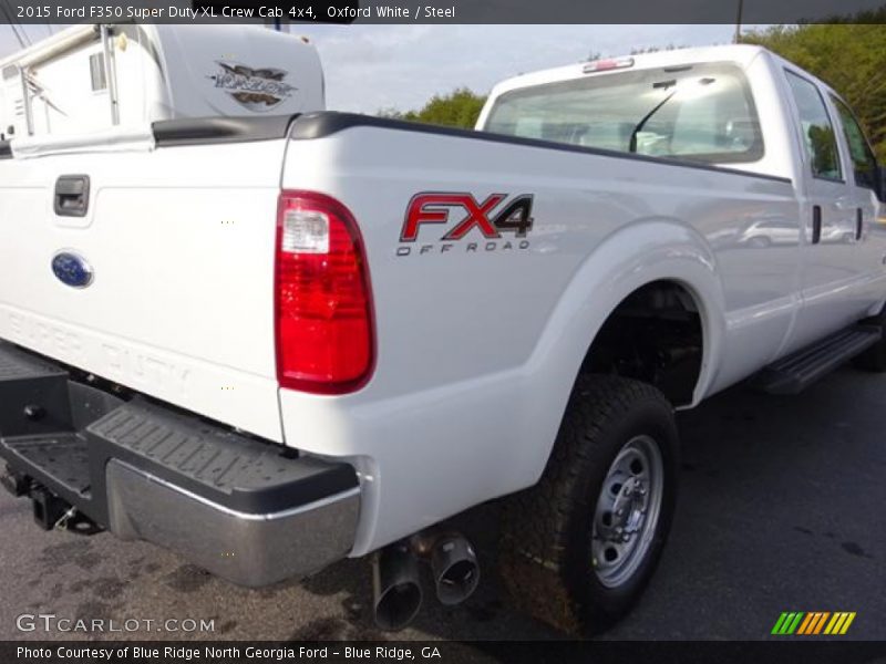 Oxford White / Steel 2015 Ford F350 Super Duty XL Crew Cab 4x4