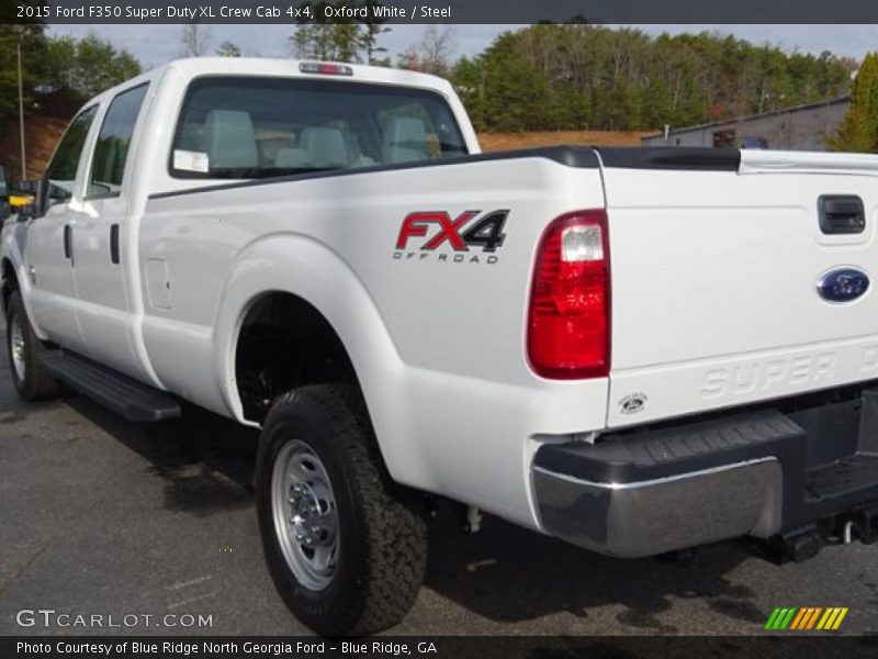 Oxford White / Steel 2015 Ford F350 Super Duty XL Crew Cab 4x4
