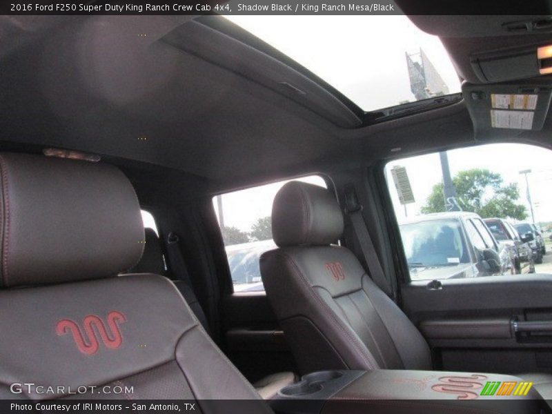 Shadow Black / King Ranch Mesa/Black 2016 Ford F250 Super Duty King Ranch Crew Cab 4x4