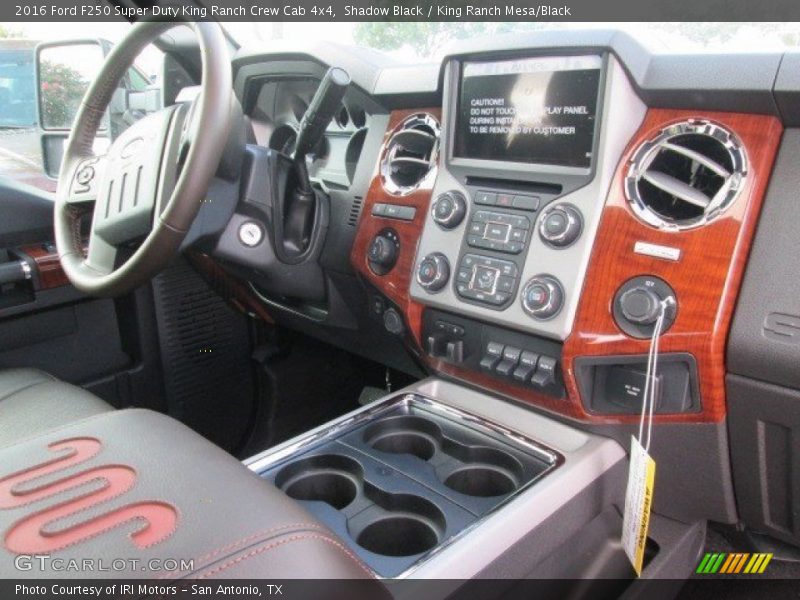 Dashboard of 2016 F250 Super Duty King Ranch Crew Cab 4x4