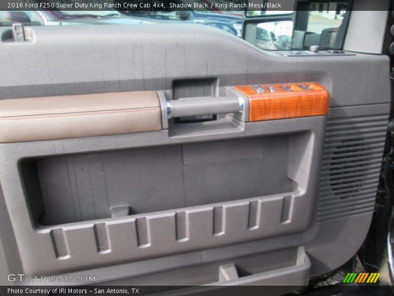 Shadow Black / King Ranch Mesa/Black 2016 Ford F250 Super Duty King Ranch Crew Cab 4x4