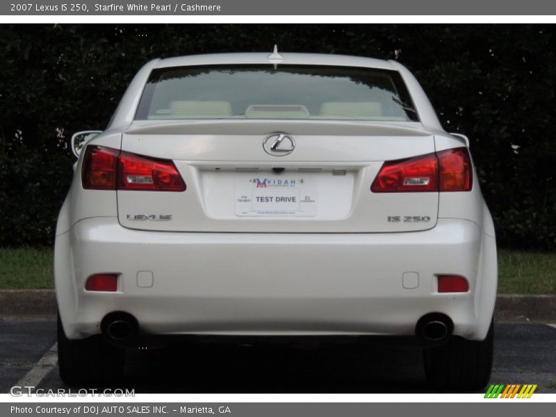 Starfire White Pearl / Cashmere 2007 Lexus IS 250
