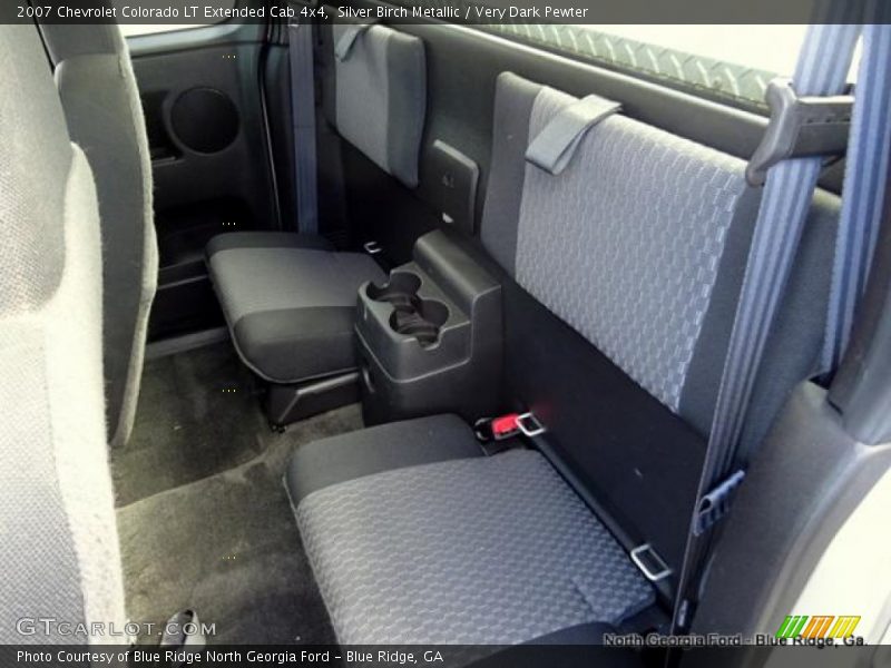 Silver Birch Metallic / Very Dark Pewter 2007 Chevrolet Colorado LT Extended Cab 4x4