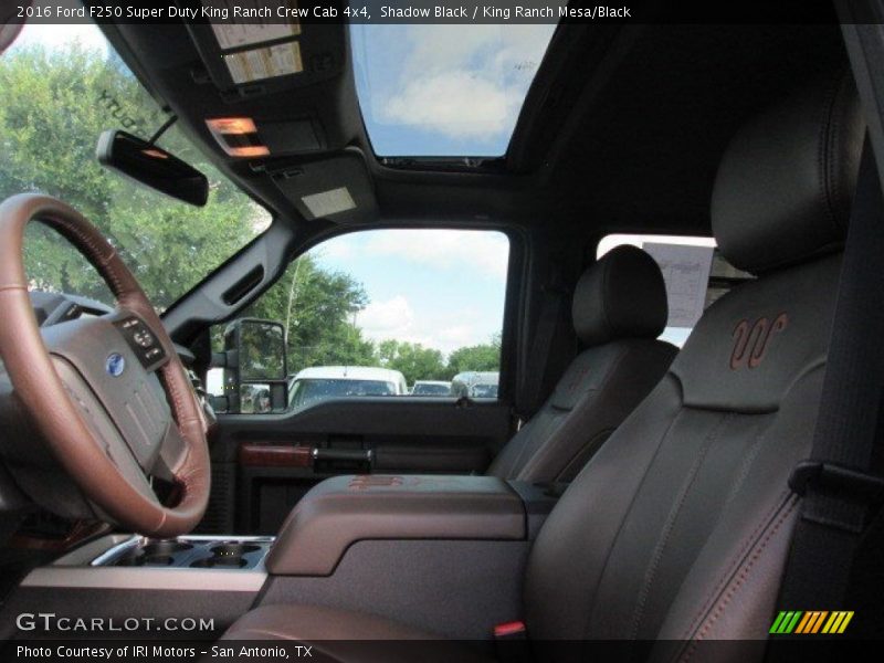 Shadow Black / King Ranch Mesa/Black 2016 Ford F250 Super Duty King Ranch Crew Cab 4x4