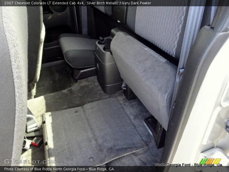 Silver Birch Metallic / Very Dark Pewter 2007 Chevrolet Colorado LT Extended Cab 4x4