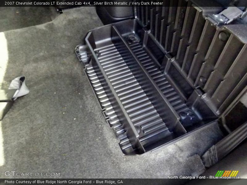 Silver Birch Metallic / Very Dark Pewter 2007 Chevrolet Colorado LT Extended Cab 4x4