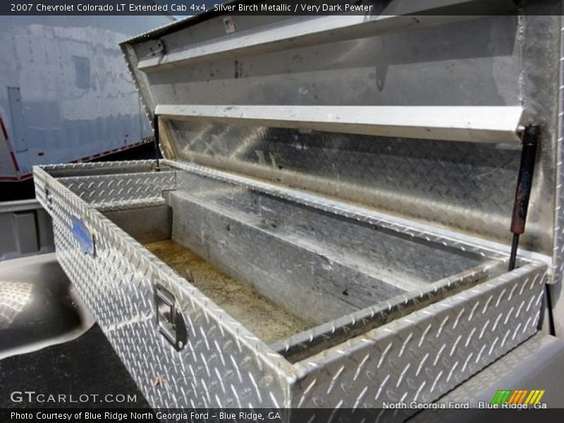 Silver Birch Metallic / Very Dark Pewter 2007 Chevrolet Colorado LT Extended Cab 4x4