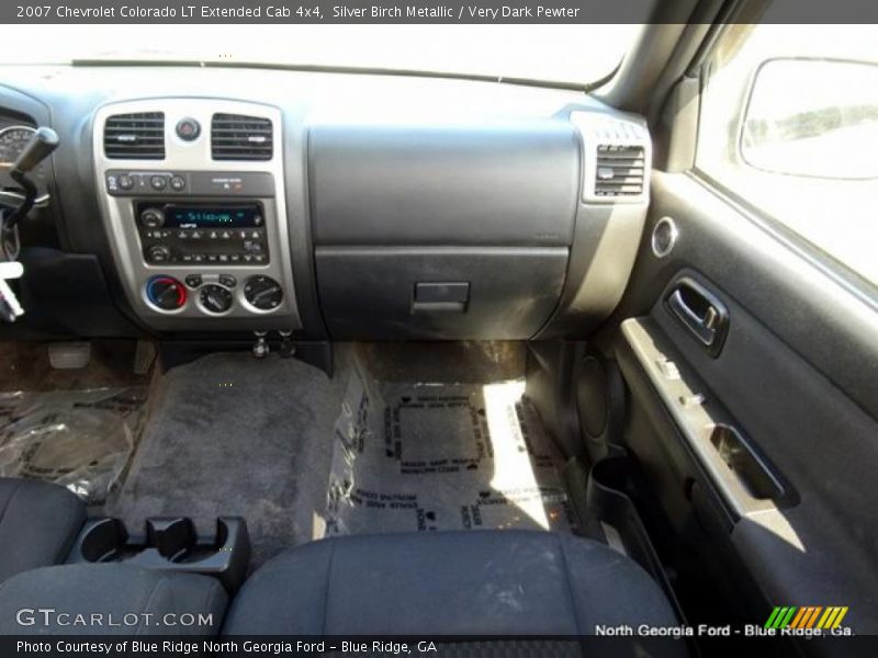 Silver Birch Metallic / Very Dark Pewter 2007 Chevrolet Colorado LT Extended Cab 4x4