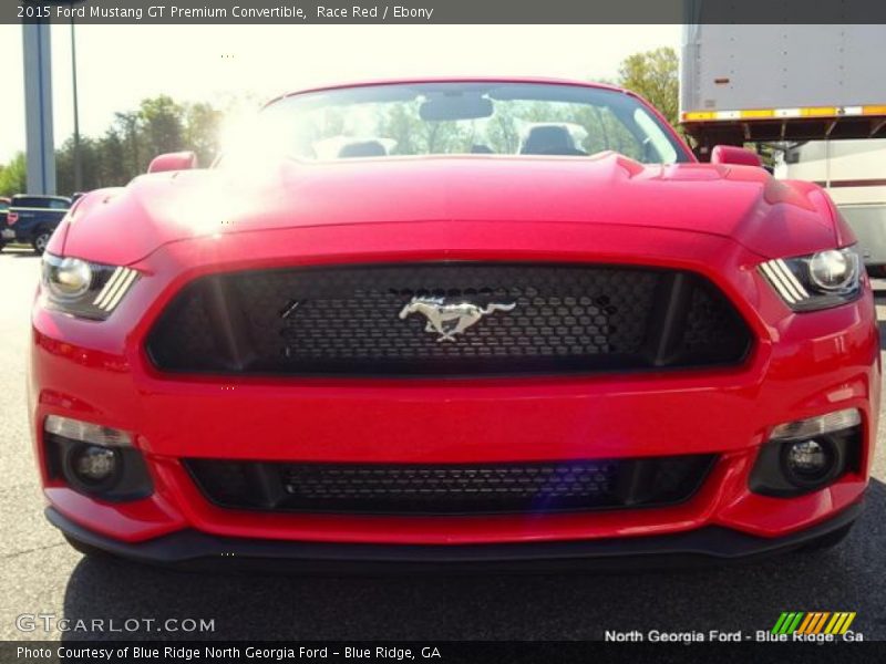 Race Red / Ebony 2015 Ford Mustang GT Premium Convertible