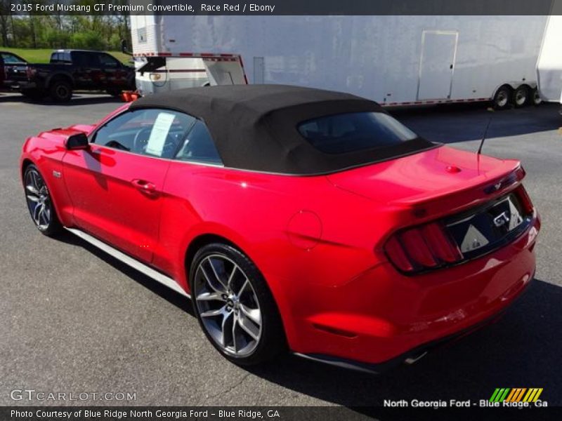 Race Red / Ebony 2015 Ford Mustang GT Premium Convertible