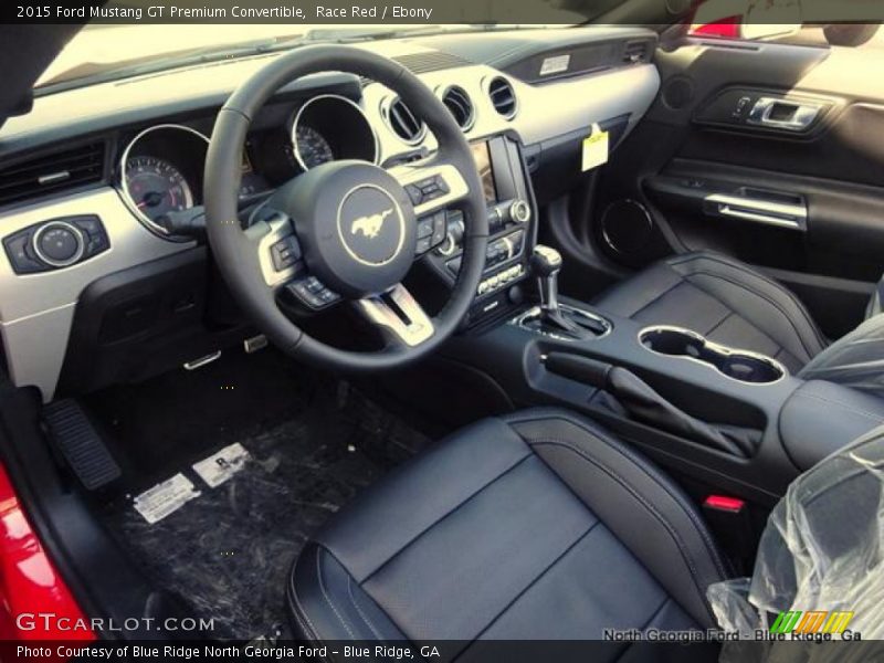 Race Red / Ebony 2015 Ford Mustang GT Premium Convertible