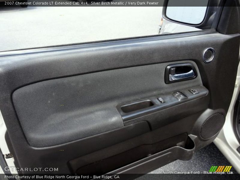 Silver Birch Metallic / Very Dark Pewter 2007 Chevrolet Colorado LT Extended Cab 4x4