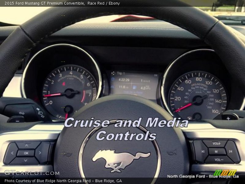 Race Red / Ebony 2015 Ford Mustang GT Premium Convertible