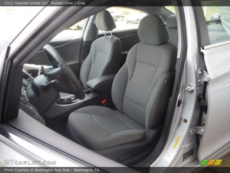 Radiant Silver / Gray 2012 Hyundai Sonata GLS