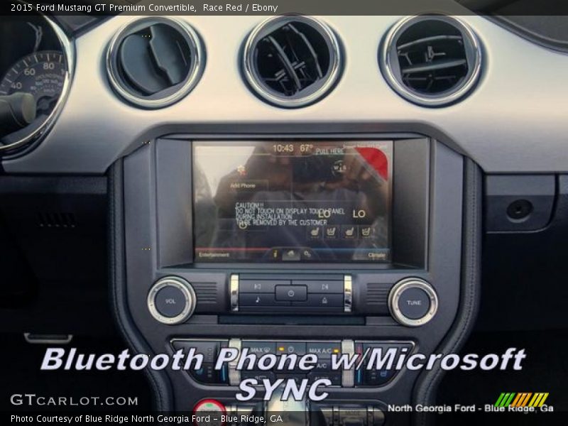 Race Red / Ebony 2015 Ford Mustang GT Premium Convertible
