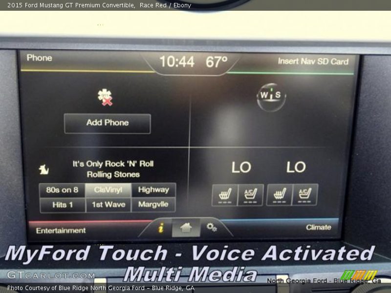 Race Red / Ebony 2015 Ford Mustang GT Premium Convertible