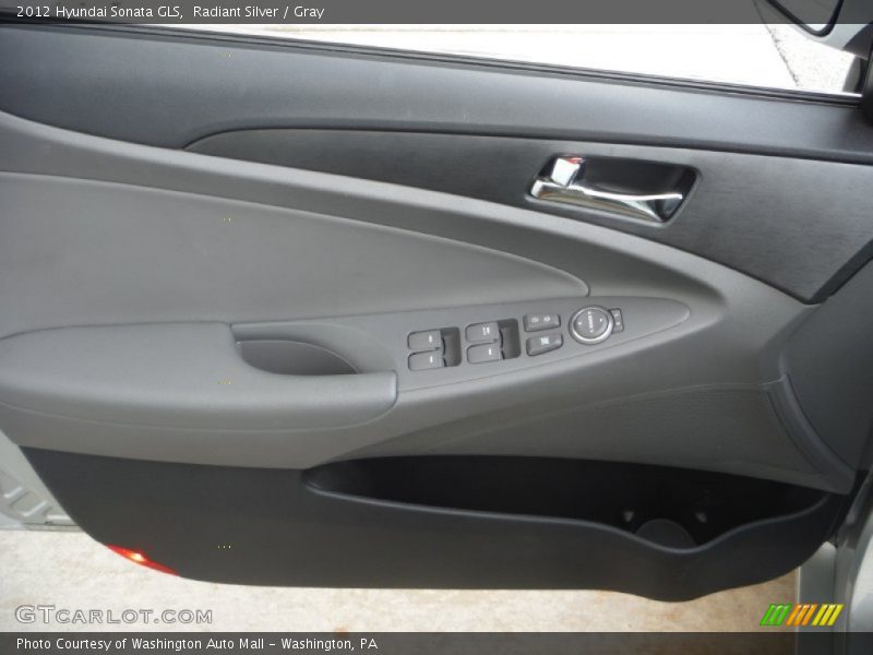 Radiant Silver / Gray 2012 Hyundai Sonata GLS