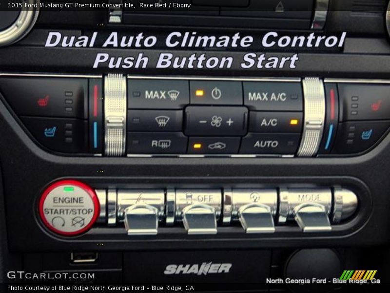 Race Red / Ebony 2015 Ford Mustang GT Premium Convertible