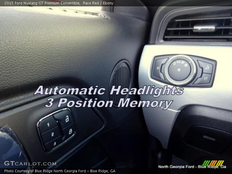 Race Red / Ebony 2015 Ford Mustang GT Premium Convertible