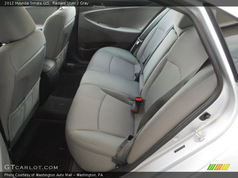 Radiant Silver / Gray 2012 Hyundai Sonata GLS