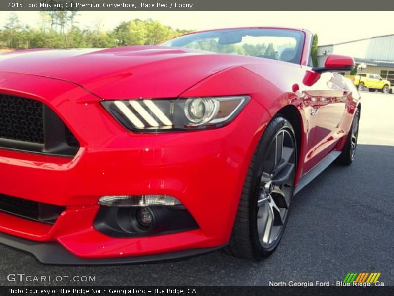 Race Red / Ebony 2015 Ford Mustang GT Premium Convertible