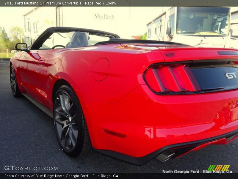Race Red / Ebony 2015 Ford Mustang GT Premium Convertible