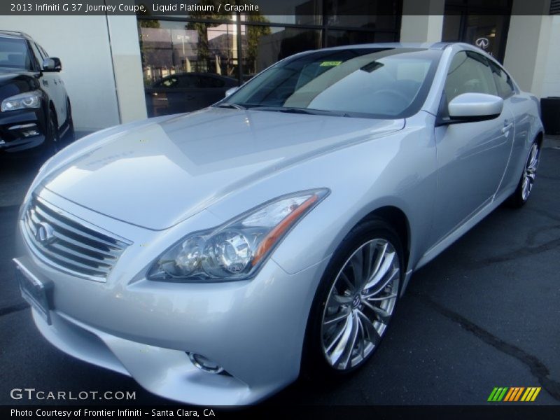 Liquid Platinum / Graphite 2013 Infiniti G 37 Journey Coupe