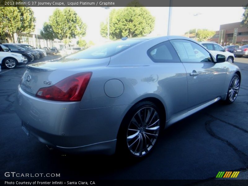 Liquid Platinum / Graphite 2013 Infiniti G 37 Journey Coupe