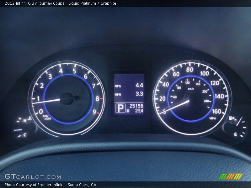 Liquid Platinum / Graphite 2013 Infiniti G 37 Journey Coupe