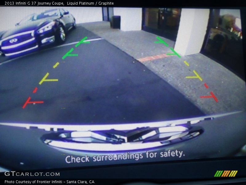Liquid Platinum / Graphite 2013 Infiniti G 37 Journey Coupe