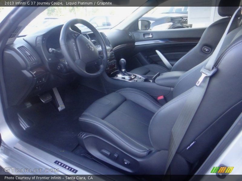 Liquid Platinum / Graphite 2013 Infiniti G 37 Journey Coupe