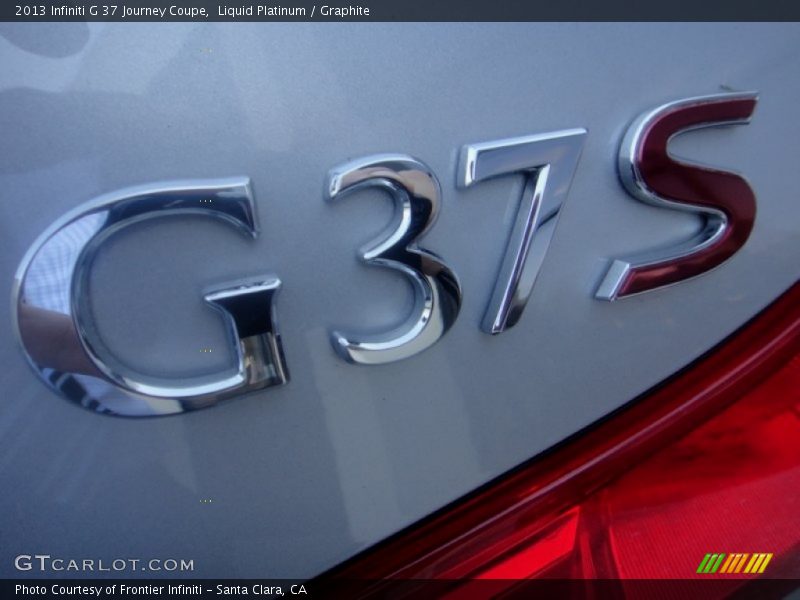 Liquid Platinum / Graphite 2013 Infiniti G 37 Journey Coupe