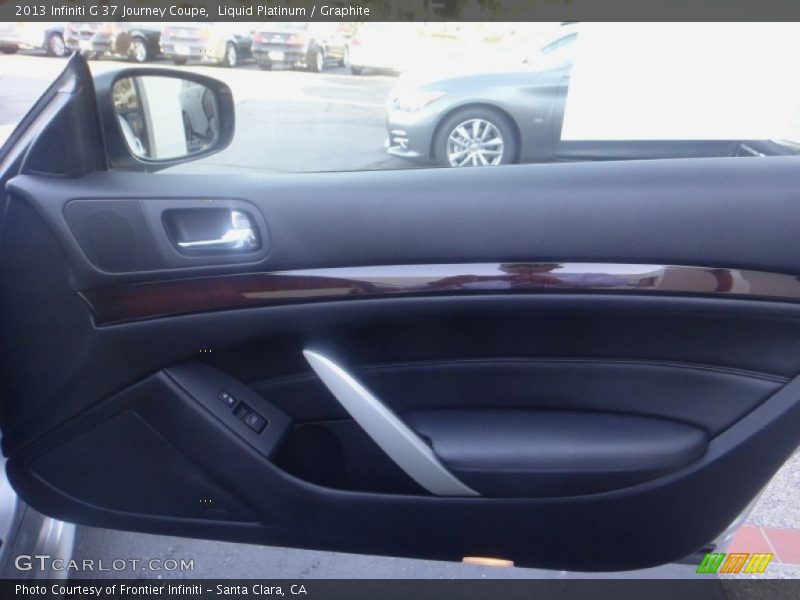 Liquid Platinum / Graphite 2013 Infiniti G 37 Journey Coupe