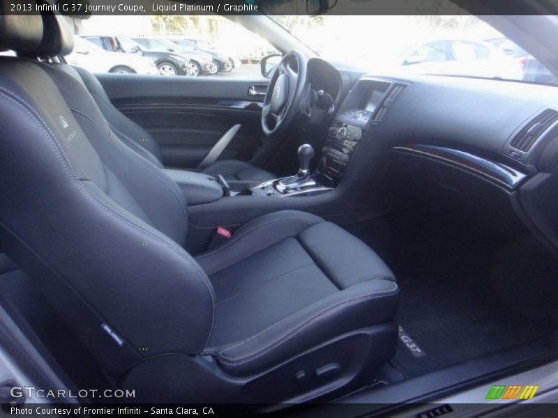Liquid Platinum / Graphite 2013 Infiniti G 37 Journey Coupe