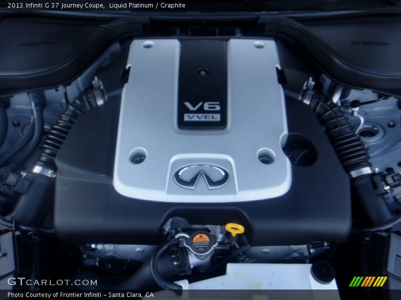 Liquid Platinum / Graphite 2013 Infiniti G 37 Journey Coupe