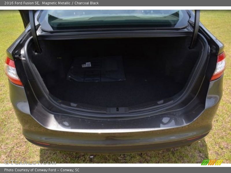Magnetic Metallic / Charcoal Black 2016 Ford Fusion SE