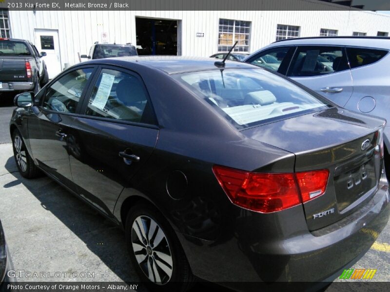 Metallic Bronze / Black 2013 Kia Forte EX