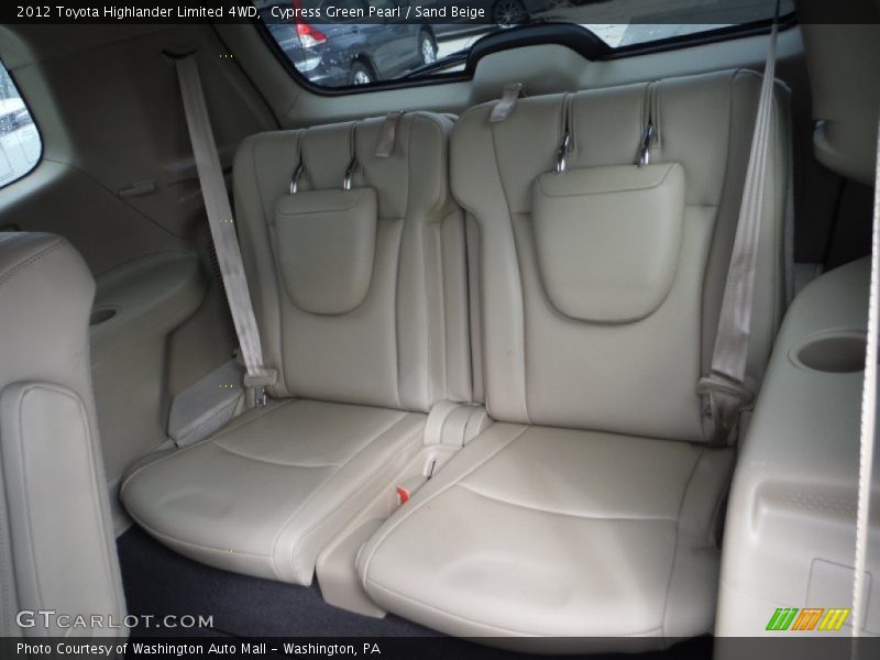 Cypress Green Pearl / Sand Beige 2012 Toyota Highlander Limited 4WD